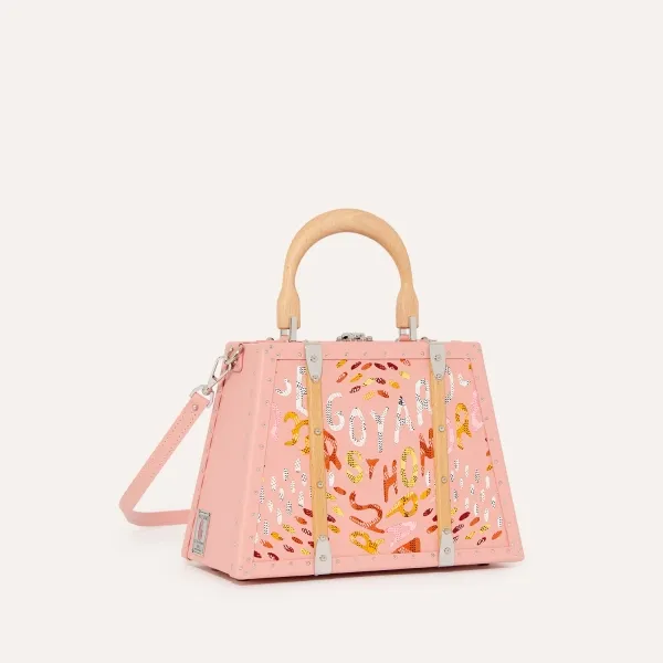 Saïgon细工镶嵌迷你硬箱包