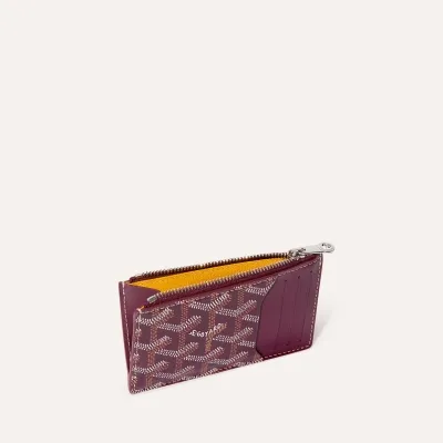 PORTE CARTES ZIPPE BOURBON 