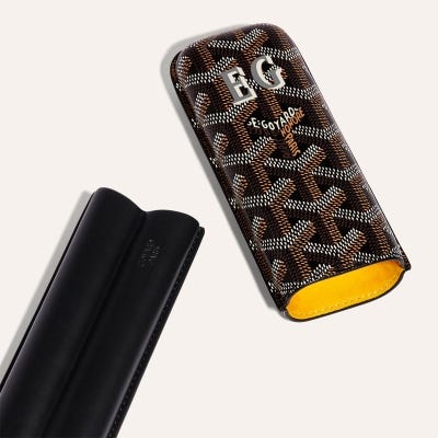 ETUI 2 CIGARES CHURCHILL INITIALES ECO 