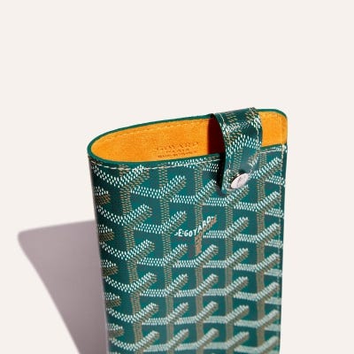 ETUI LUNETTES MONTMARTRE GM BANDES INITIALES ECO 