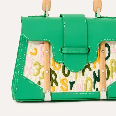 SAC SAIGON STRUCTURE MINI BRODERIE MULTICOLORE 2026 