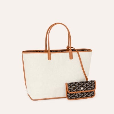 SAC SAINT LOUIS CROC PM BANDES INITIALES 