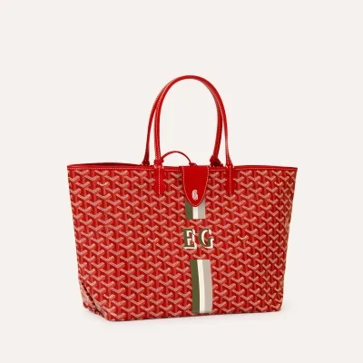SAC SAINT LOUIS CROC PM BANDES INITIALES 