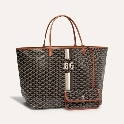 SAC SAINT LOUIS GM BANDES INITIALES 